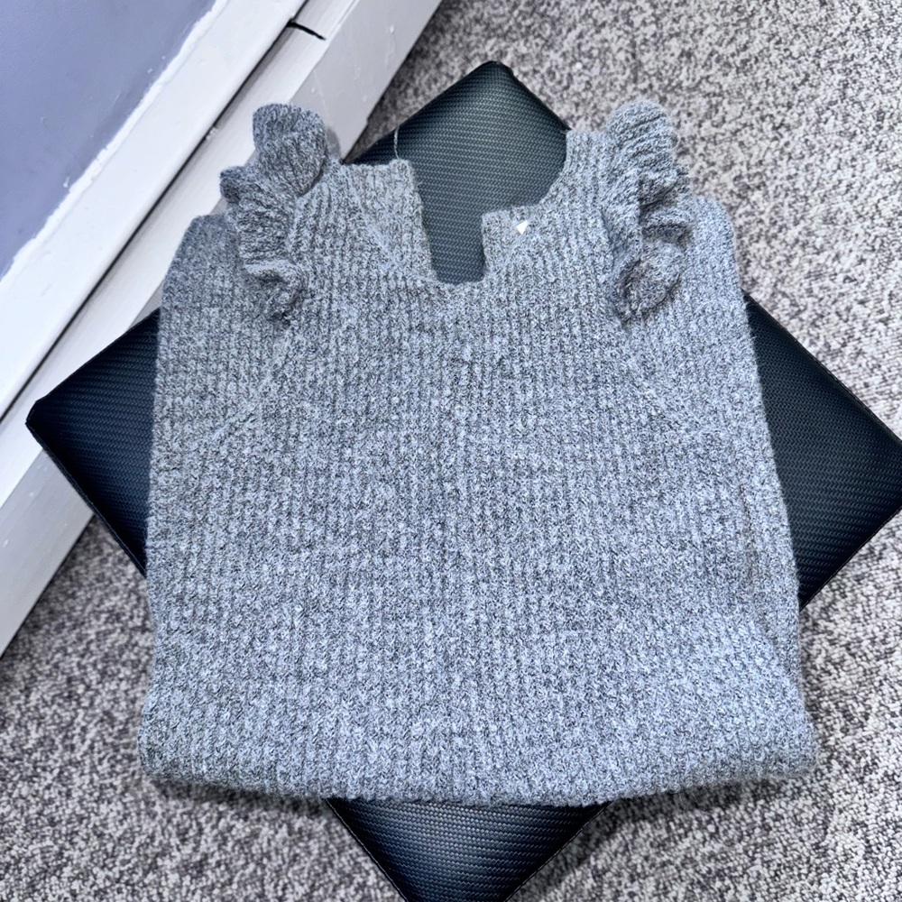 ZARA BLENDED KNIT OVERALLS FOR LITTLE GIRL Sz 2-3